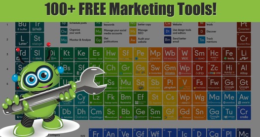 periodic table of marketing tools