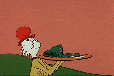 Green eggs and ham gif