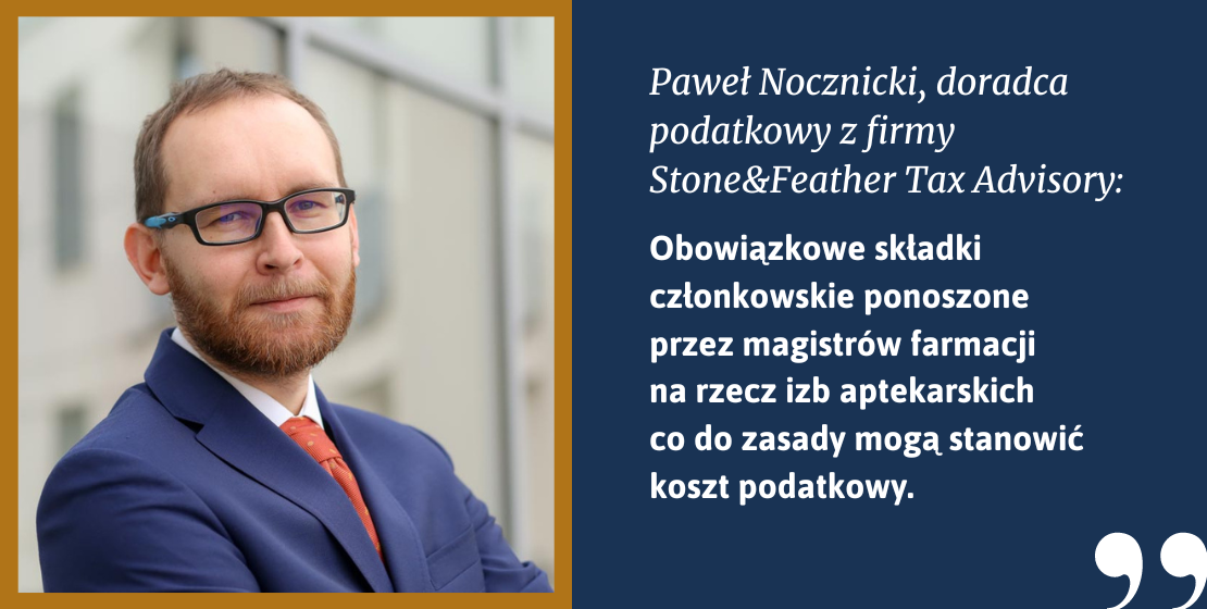 Paweł Nocznicki, doradca podatkowy