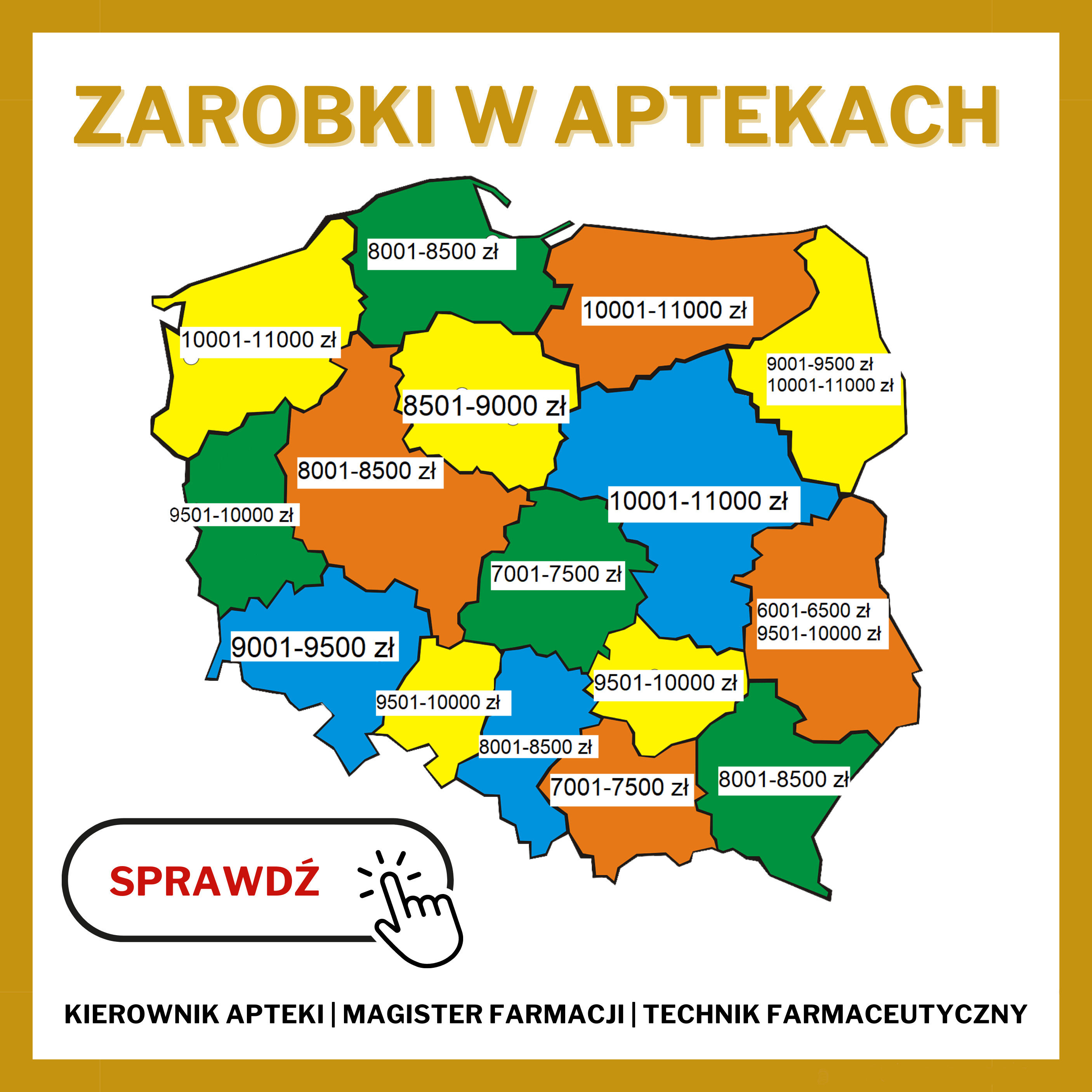 Mapa wynagrodzeń w farmacji