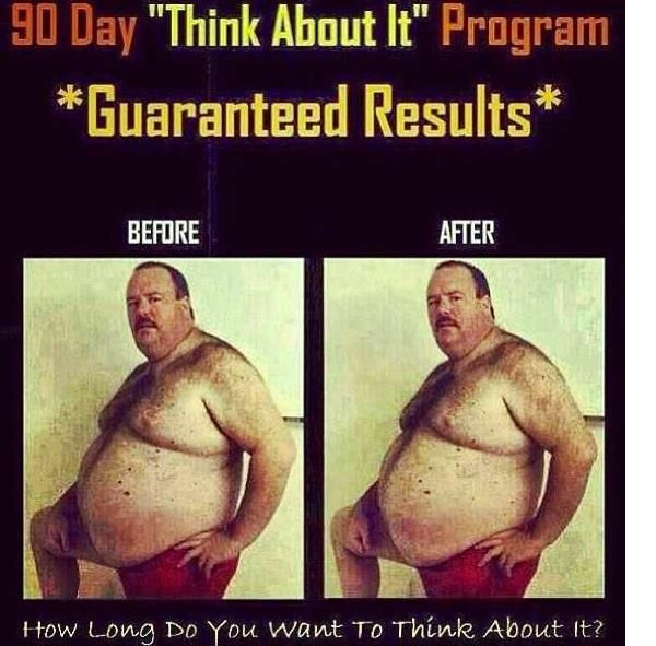 I'm going to think about it...