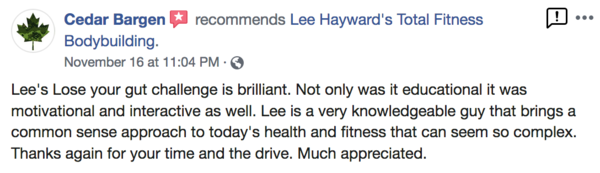 Lose Your Gut Challenge Review