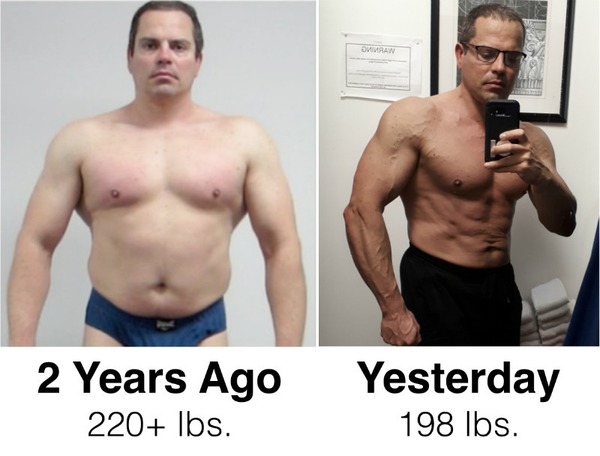 Lee Hayward's Before & After Pics