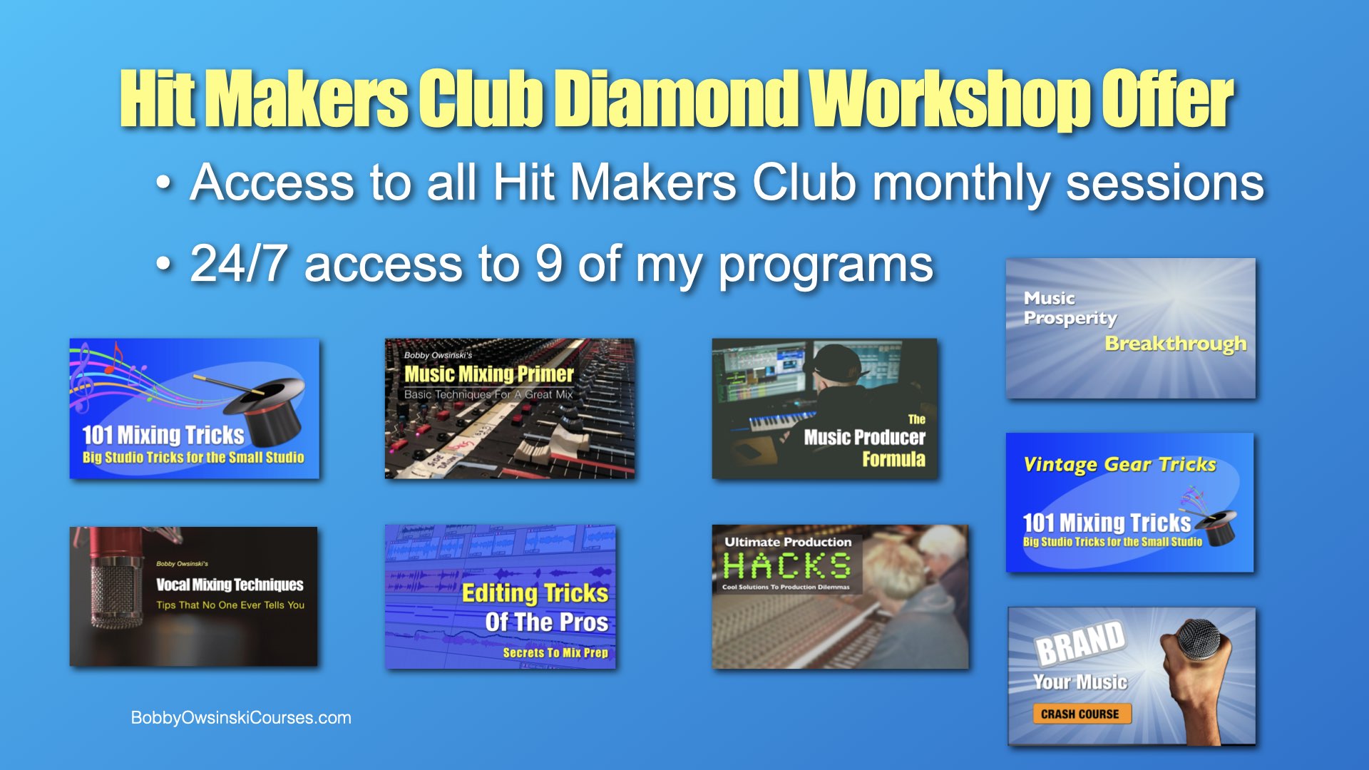 Hit Makers Club Diamond Tier