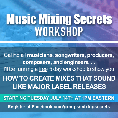 Music Mixing Secrets Workshop image