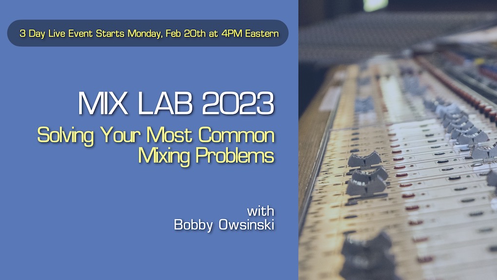 Mix Lab 2023 title