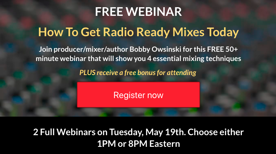 Free Radio Ready Mixes Webinar image