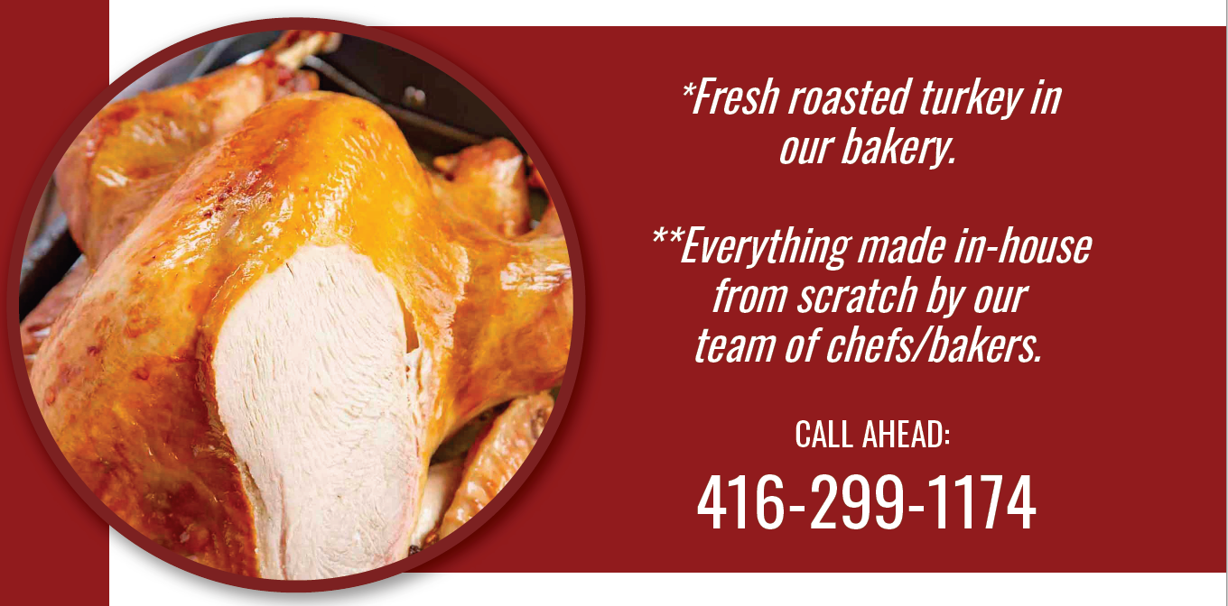 Turkey Dinner made from scratch, fully cooked.