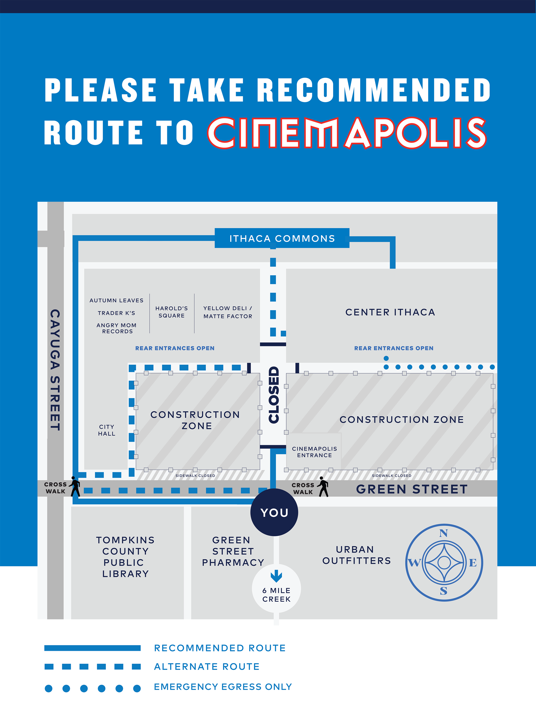 Crosswalk Reopens