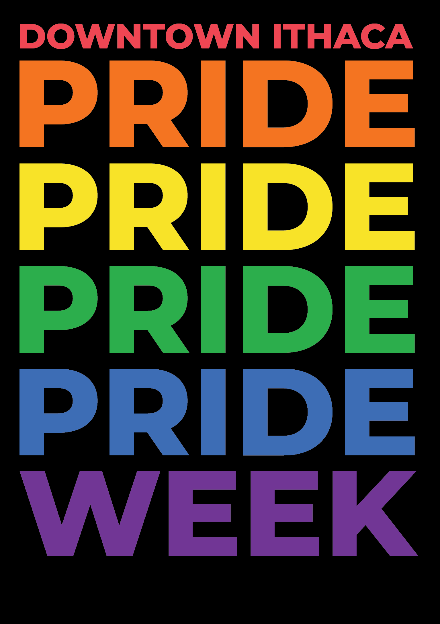 Downtown Ithaca Pride Week