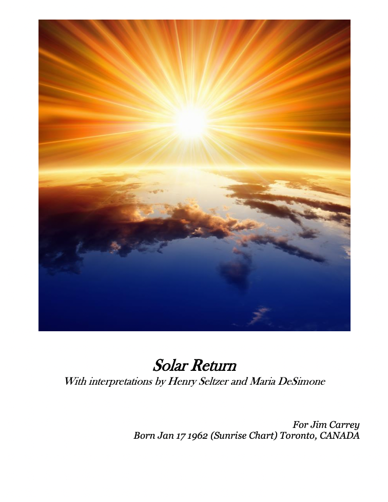 Solar Return Sample Image