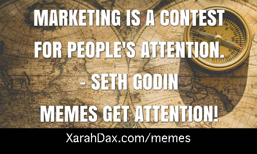 Meme marketing is a contest